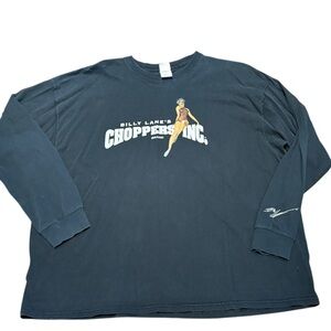 Billy Lane’s Choppers Inc. Black 3XL Men's Long Sleeve T-Shirt